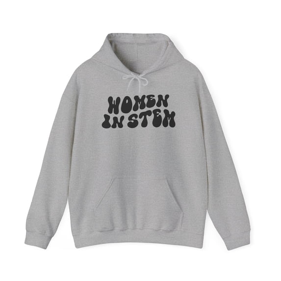 Stem Science Engineer Tech Math Women Grad Hoodie, Gifts, Hooded Sweatshirt