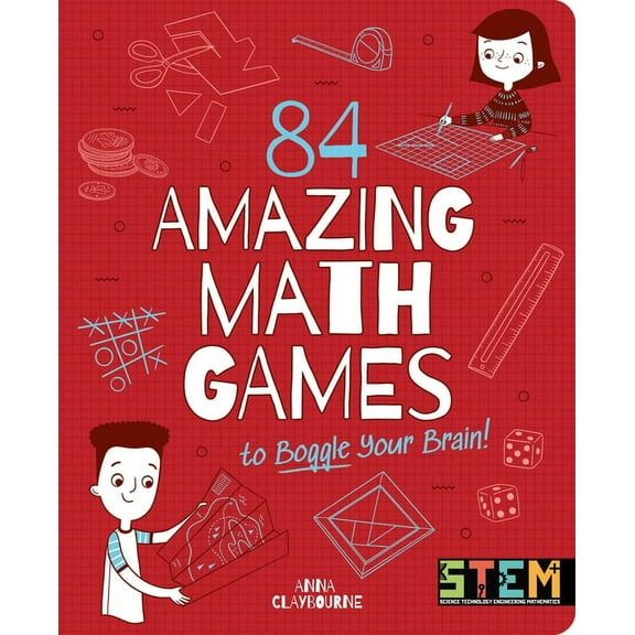 Stem in Action 84 Amazing Math Games to Boggle Your Brain!, (Paperback)
