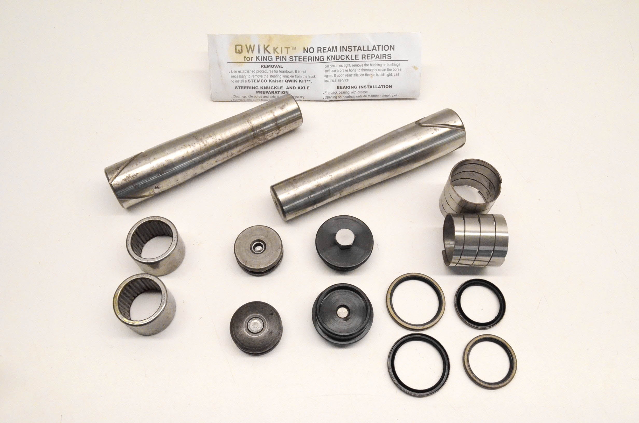 Stemco K533M King Pin Steering Knuckle Qwik Kit NOS