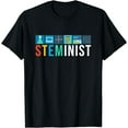 thumbnail image 1 of Steminist Science Technology Engineering Math STEM T-Shirt Black 3X-Large, 1 of 4