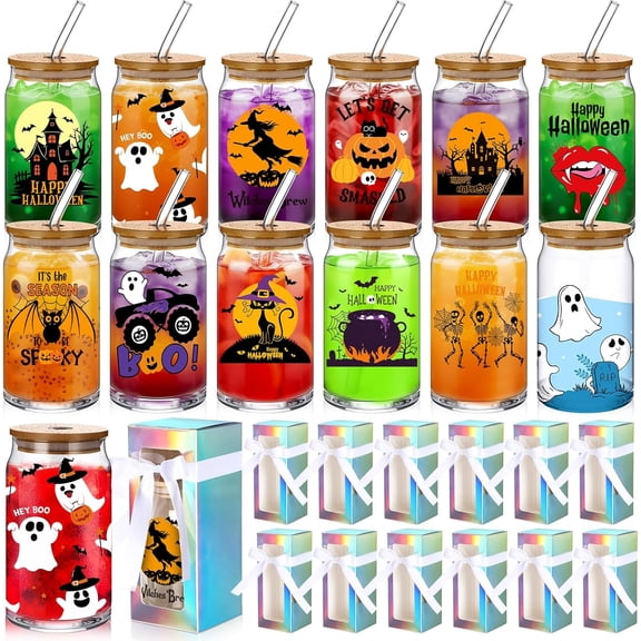 Stemless Margarita Glasses Set of 6, 10.25 ounces Classic Lightweight Margarita Cups, Fancy Glassware Set for Celebrations