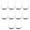 thumbnail image 1 of Stemless Wine Glass 9 oz. Set of 10, Bulk Pack - Great for Wedding Favors, Bachelorette Party Decorations, Party Favors, Color Bottom - Black, 1 of 5