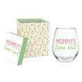 thumbnail image 1 of Stemless Wine Glass w/box, 17 oz., Mommy's Time Out, 1 of 1