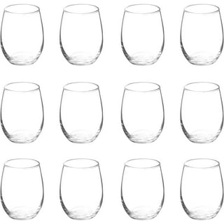 DISCOUNT PROMOS Silica Stemless Wine Glasses 12 oz. Set of 10, Bulk Pack -  Restaurant Glassware, Per…See more DISCOUNT PROMOS Silica Stemless Wine