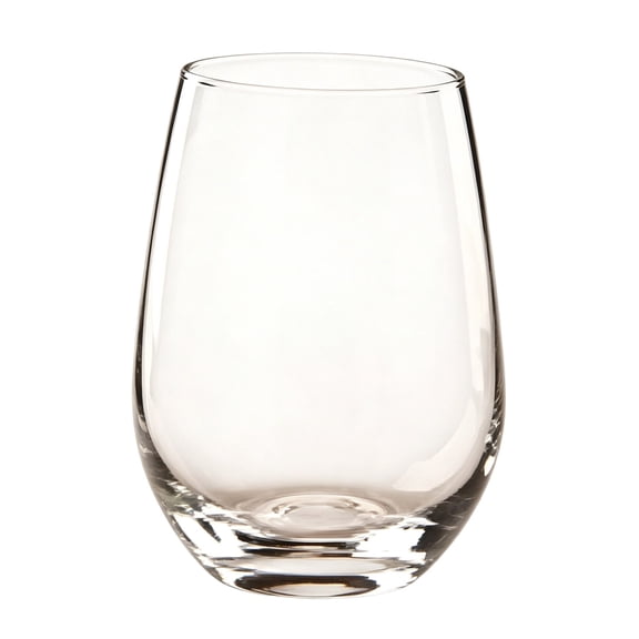 Stemless Wine Glasses,No Stem, Transparent,Crystal Sturdy Drinking Glass,Smooth Rim Standard Wine Glass Tumbler,Crystal Sturdy Drinking Glass for Daily Use, Birthday,Wedding,Home Party (Clear)