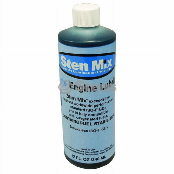 Sten Mix 2-Cycle Oil Replaces, 12 oz. bottle, 770-065 Lesco 50566
