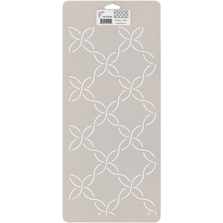 Sten Source Quilt Stencils-Overall Design 8"X18"