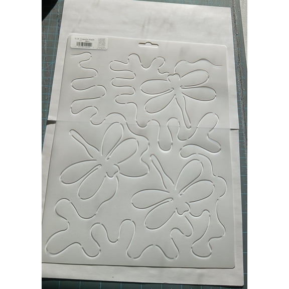 Stencil Company, Dragonfly Stipple Template
