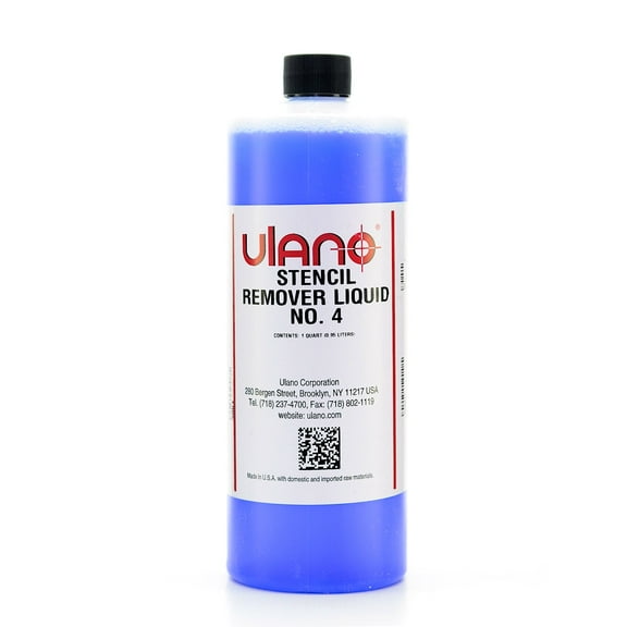 Stencil Remover Liquid quart (pack of 2)