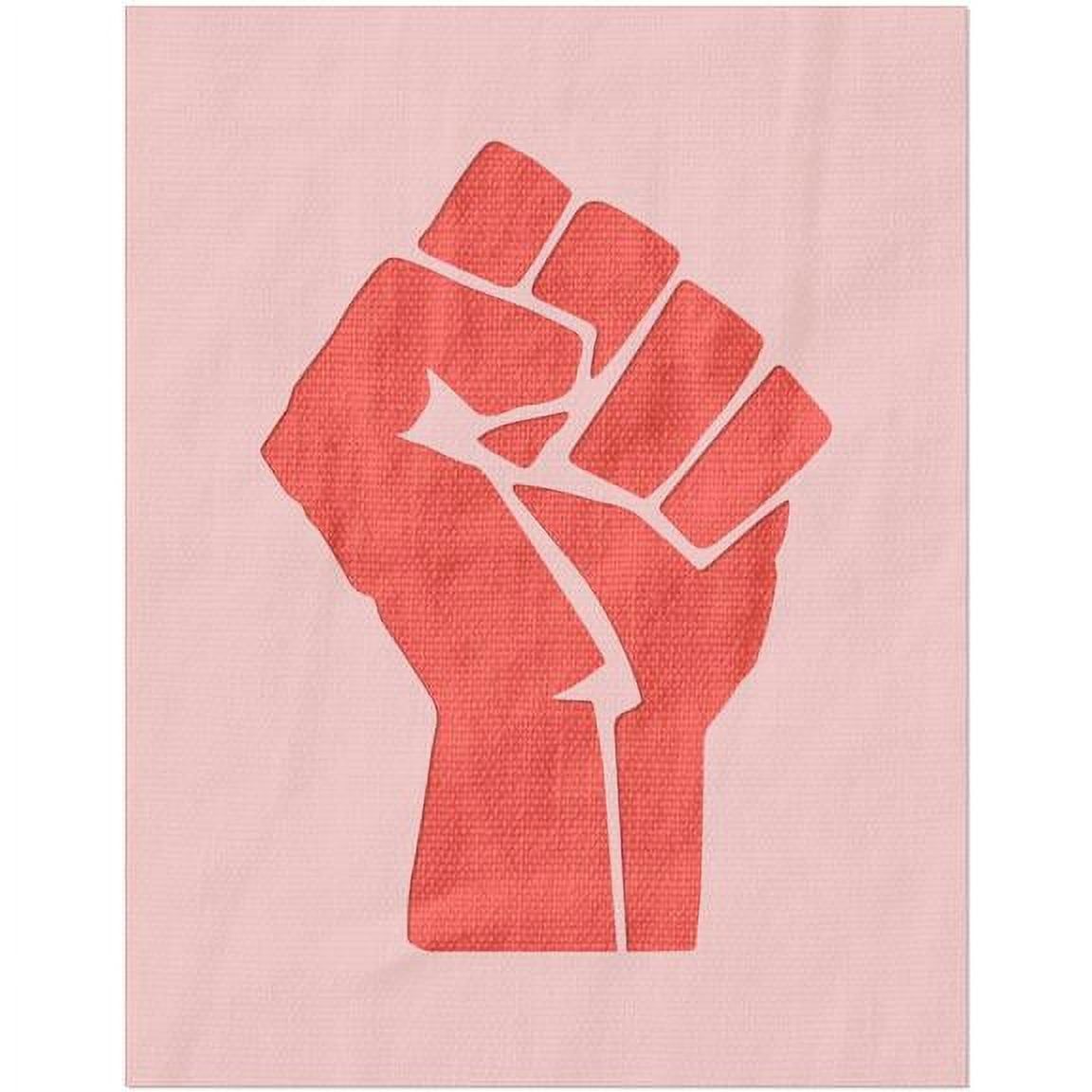 Stencil Stop Raised Fist Stencil - 14 Mil Mylar Plastic (8.45 x 12 inches) - Walmart.com stencil-stop-raised-fist-stencil-14-mil-mylar-plastic-8-45-x-12-inches-walmart-com