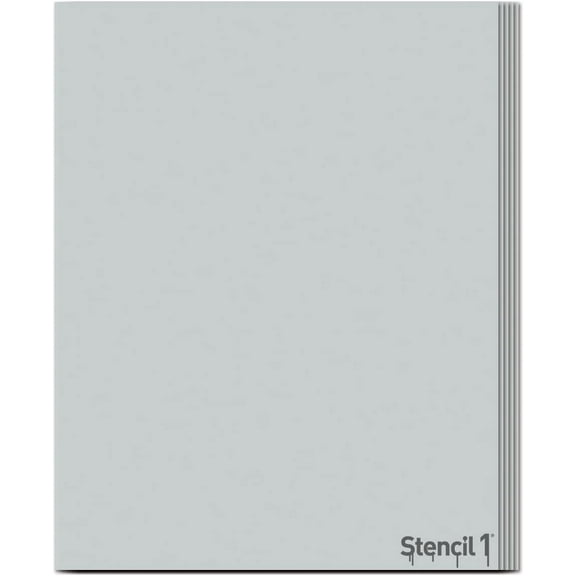 Stencil1 5 Pack Blank Mylar Sheets for Stencils Art Craft - 8.5" x 11"
