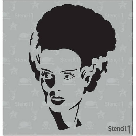 Stencil1 Bride of Frank Stencil Halloween Art Craft - 5.75" x 6"