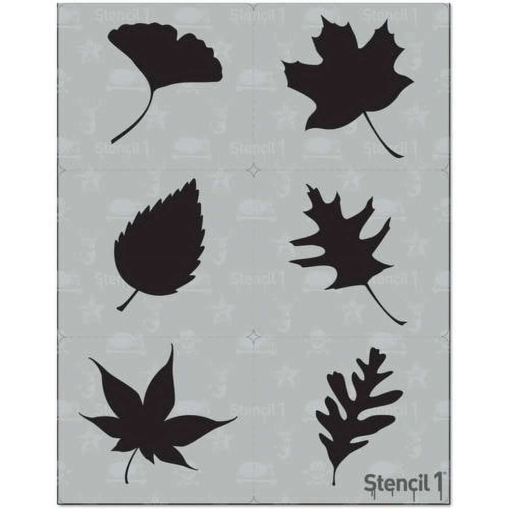 50 Pieces Leaf Stencils For Crafts Small Leaves And And Branches Paint  Plant Stencil For Painting On Wood Wall Card Making, Tiny Nature Vine Herb  Ess