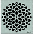 thumbnail image 1 of Stencil1 Stencil - Chrysanthemum, 5.75" x 6", 1 of 2