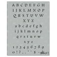 thumbnail image 1 of Stencil1 Clever Font Stencil - 1/2" Letters, 1 of 3