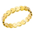 thumbnail image 1 of Stenciled Sun Ring Vintage tainless Steel Gold Wedding Ring Aesthetic Jewelry for Couples, 1 of 6