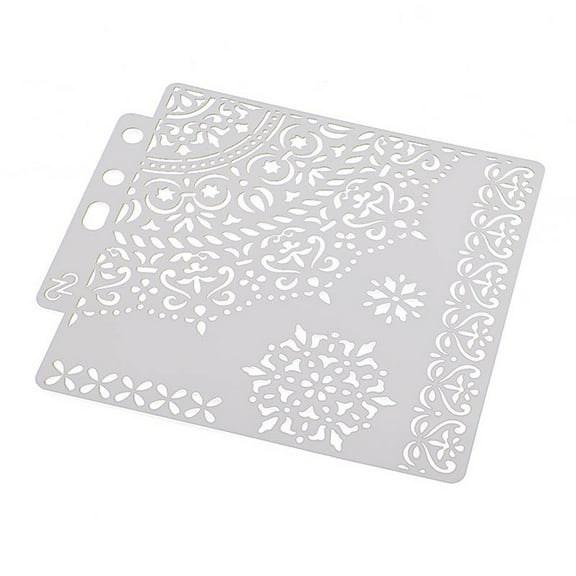 Stencils DIY HomeDecorations Drawing LaserCut Template Wall Stencil Painting for Wood Tiles Fabric