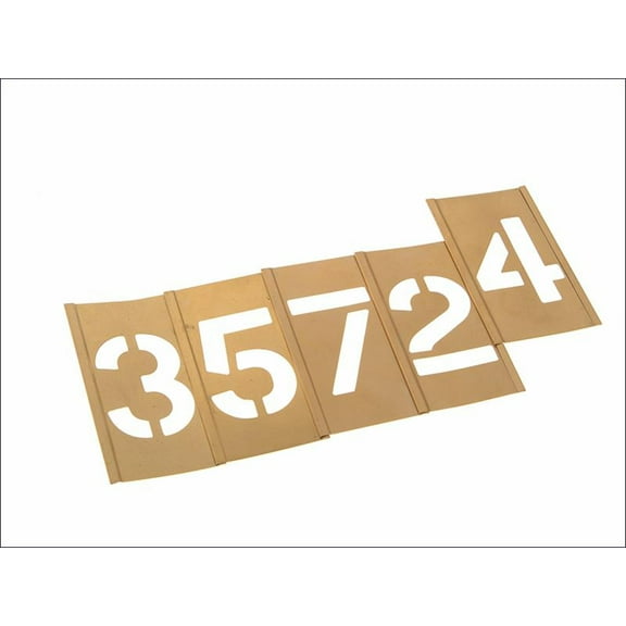 Stencils - Set of Brass Interlocking Stencils - Figures 2in
