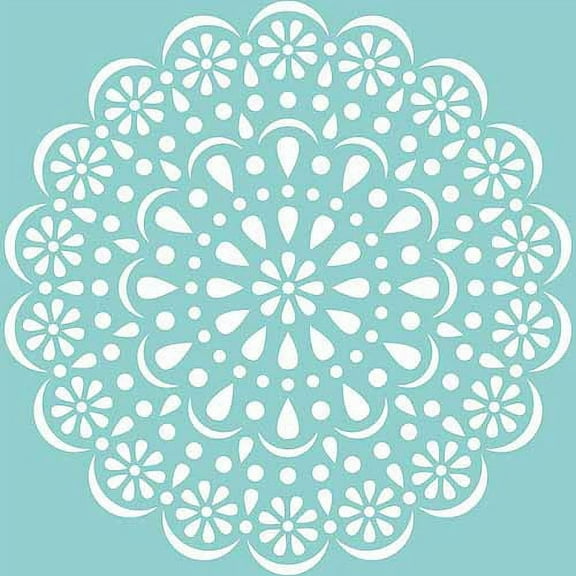Kaisercraft Stencils Template Doily 12 x 12 inches