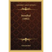 Stendhal 1892 Paperback