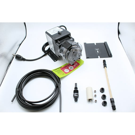 Stenner Pump 45mp4 - Stenner Peristaltic Pump Fixed Head - Rated at 35 gpd adjustable head. Rated at 25 psi. - Ideal Chlorine Injection Pump. 120 Volts, Model number 45MFL4A2S