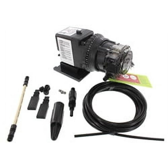 Stenner Pump 85mhp17. Stenner Peristaltic Pump Adjustable Head - Rated at 0.8 to 17.0 gpd adjustable head. Rated at 100 psi. Ideal Chlorine Pump. Ideal Chlorine Injection Pump. Chlorinator Pump