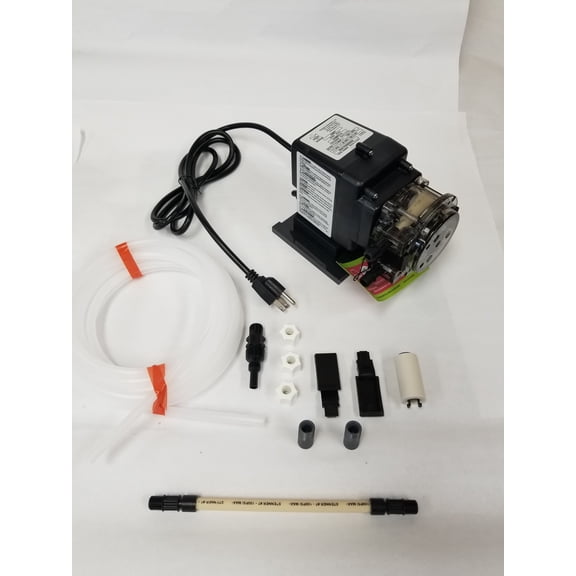 Stenner Pump 85mphp1 - Stenner Peristaltic Pump Fixed Head - Rated at 5 gpd adjustable head. Rated at 100 psi. - Ideal Chlorine Injection Pump. 120 Volts, Model number 85MFH1A3S