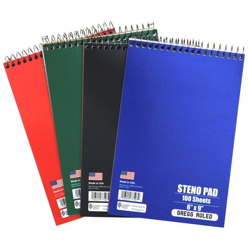 Steno Book, 100 Sheet