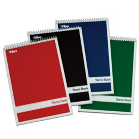 Tops, TOP80221, Gregg Ruled Steno Book, 4 Per Pack