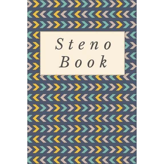 Steno Book: Gregg Shorthand Paper Chevron (Paperback)