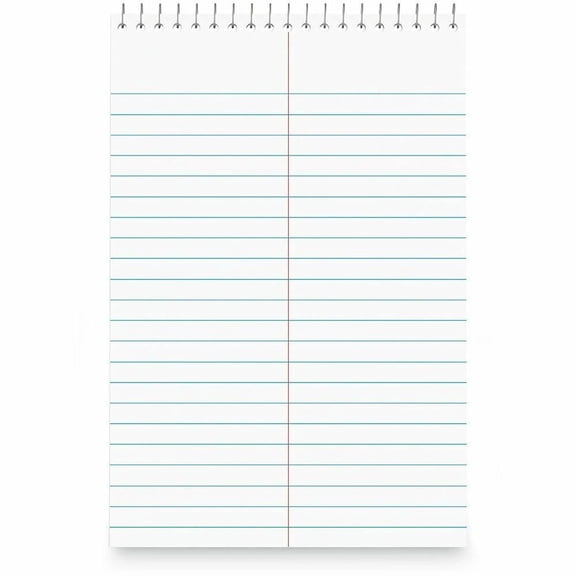 Universal UNV96920PK 6 in. x 9 in. Steno Pads - Gregg Rule (80/Pad, 6 Pads/Pack)