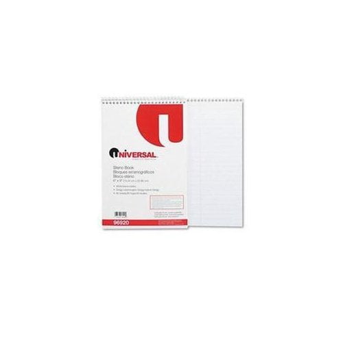 Steno Books, Gregg Rule, 6 x 9, White, 80 Sheets, 6/Pack