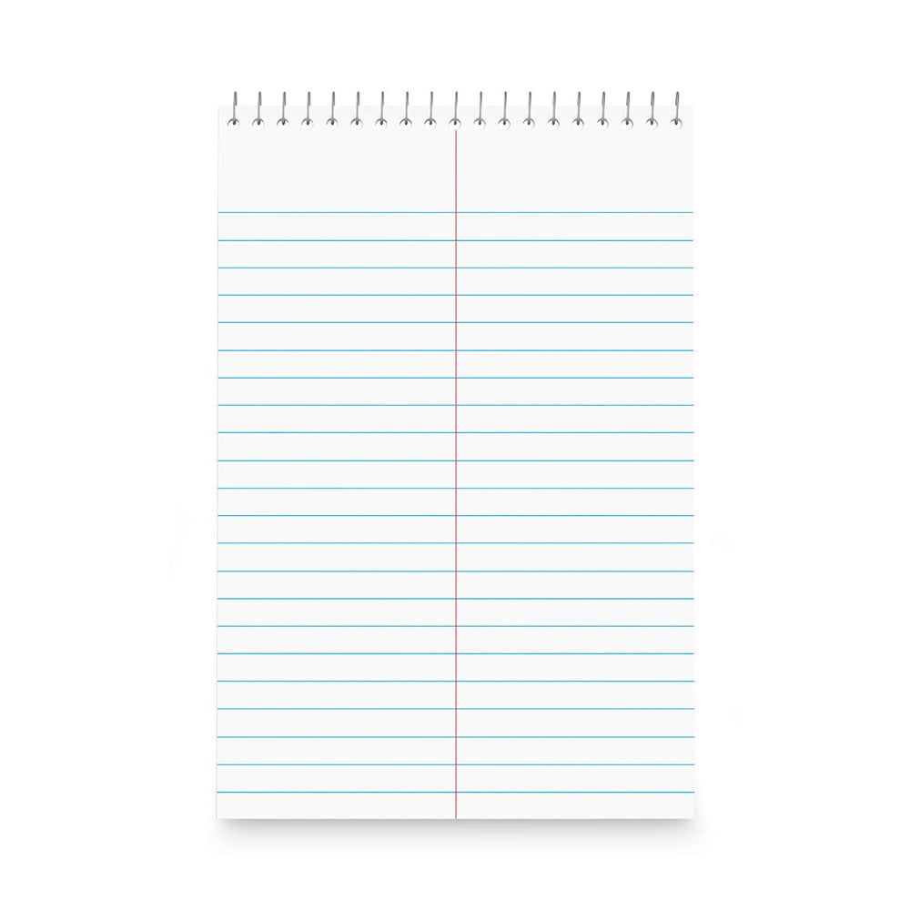 Steno Books, Gregg Rule, 6 x 9, White, 80 Sheets, 6/Pack