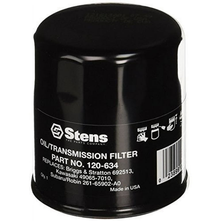 Stens 120 634 Oil Filter Replaces John Deere AM107423 Kawasaki 49065 2078 Clu