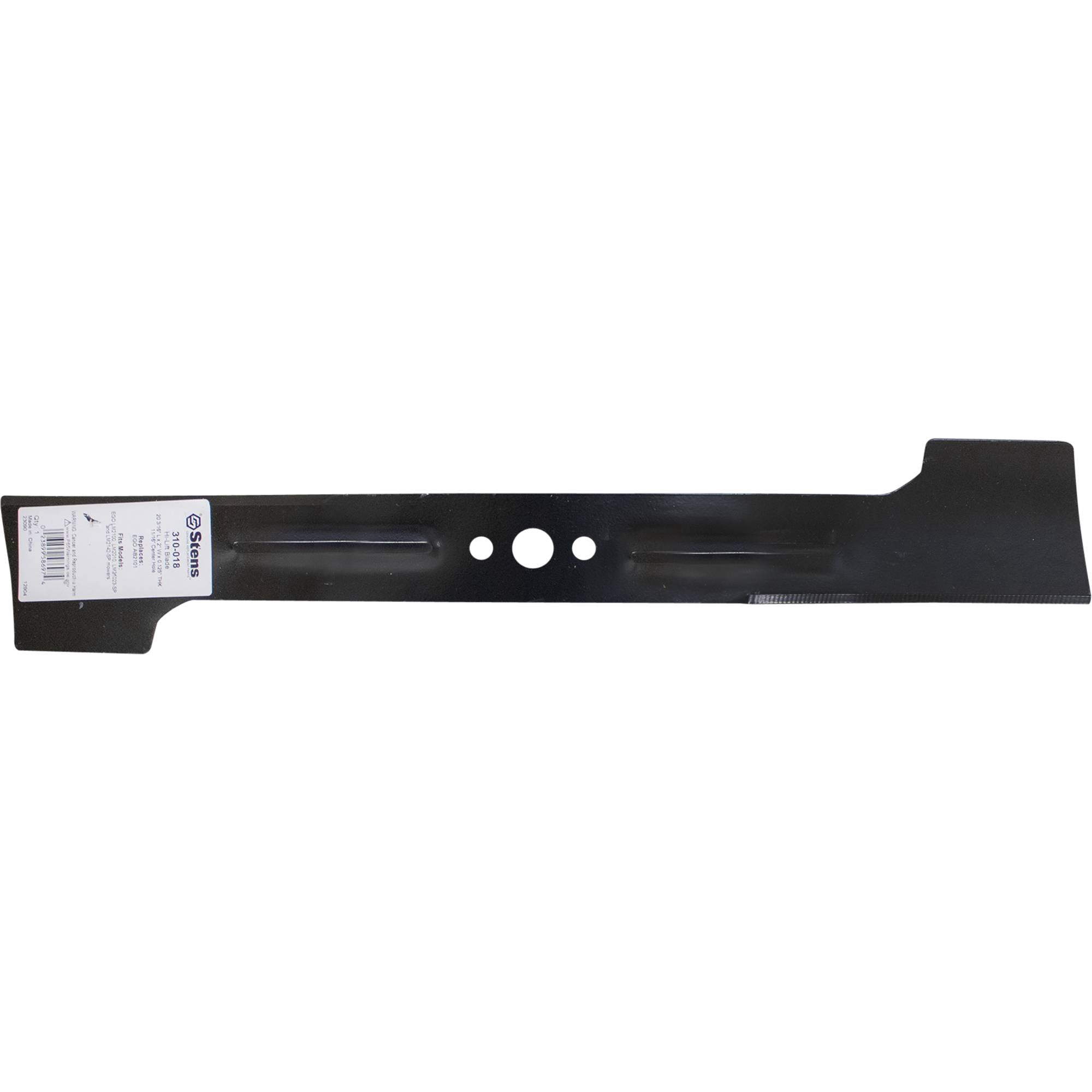 Stens Hi-Lift Blade 310-018 For EGO LM2100, LM2101, LM21023-SP and LM2142-SP mowers CH3706059001