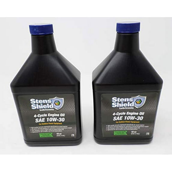 Stens Shield 2-Pack 770-130 SAE 10W-30 4-Cycle Engine Oil 18oz Bottles