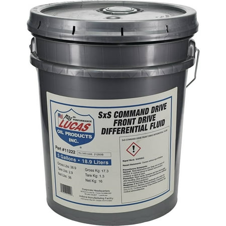 Stens 051-956 Lucas Oil Synthetic SxS Command Drive Front Differential Fluid