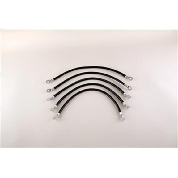 Stenten Golf Cart Accessories  Copper Cables Ds 36V 6Awg Bat. Cable Set .41 in.