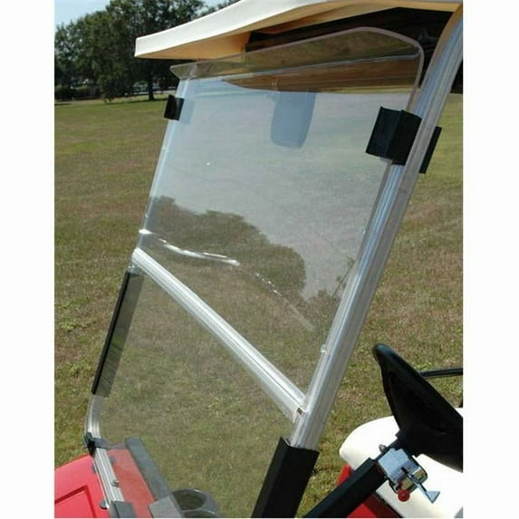 Stenten Golf Cart Accessories WS15961 Folding Hinged Windshield. Ez Txt Clr Impact Mod. 35333