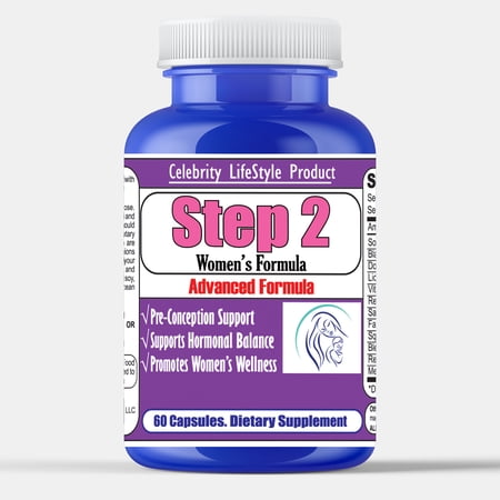 Step 2 Prenatal Vitamins Support Ovulation, Conception, Hormone Balance Pre-Conception, Fertility Supplements for Women