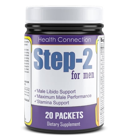 Step 2 Testosterone Booster for Men, Workout Supplement, Increase Strength & Energy 120 Capsules by Celebrity LifeStyle