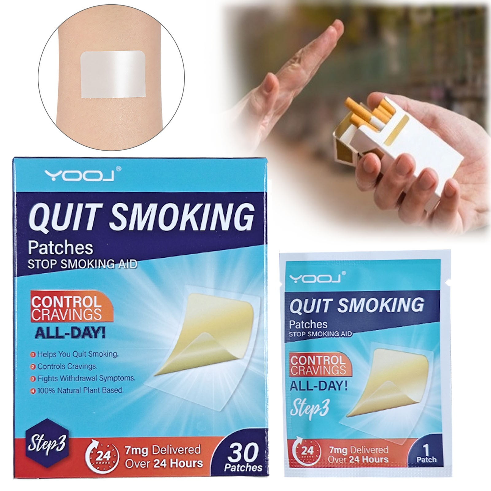Step 3 Quit Support Patches - Walmart.com