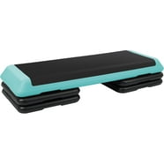 ZenSports 16-in Aerobic Step Platform W/4 Risers, Height Adjustable ...