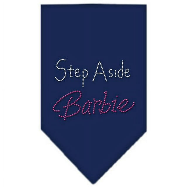 Step Aside Barbie Rhinestone Bandana Navy Blue large