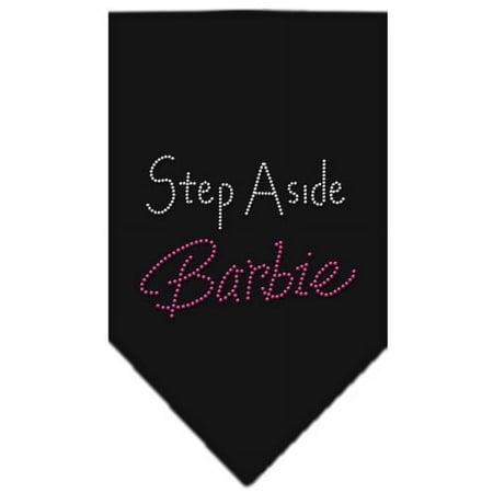 Step Aside Barbie Rhinestone Bandana Black Small