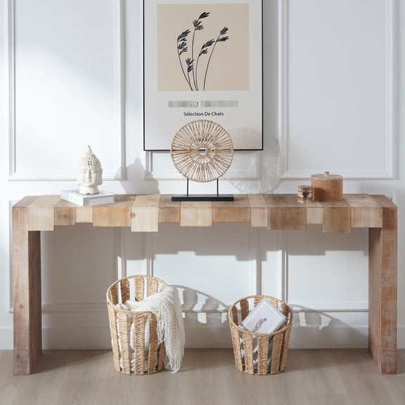 Step-Block Design Multi-Use Table / Fits Well in Different Decor Styles