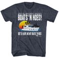 thumbnail image 1 of Step Brothers Gotta Have me my Boats ‘n Hoes Navy Men’s T Shirt (NavyHeather, Adult5XL), 1 of 2