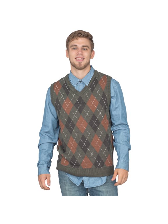 Step Brothers Brennan and Dale Sweater Vest Halloween Costume - Adult