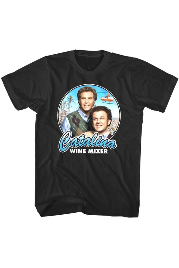 Step Brothers - Catalina Wine Mixer - American Classics Adult Short Sleeve T-Shirt