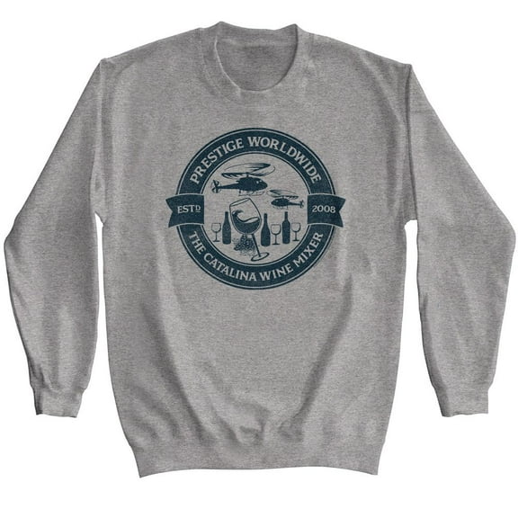 Step Brothers Catalina Wine Mixer Circle Graphite Heather Sweatshirt